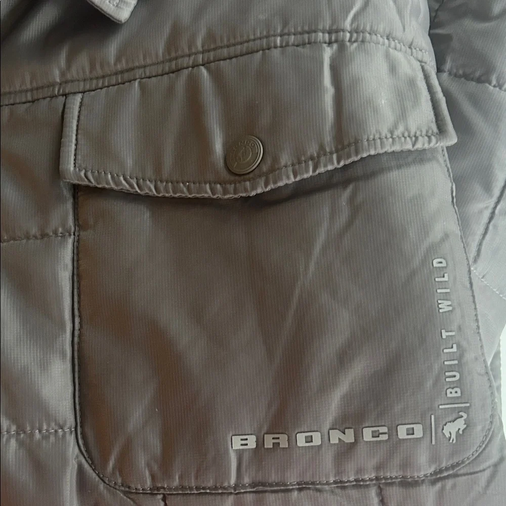 Men's Lightweight Quilted Jacket - Charcoal - Picture 3 of 3